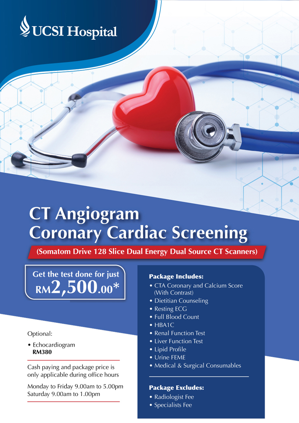 CT Angiogram Coronary Cardiac Screening